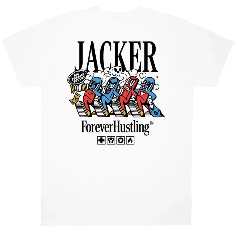 JACKER BIG PHARMA WHITE TEESHIRT