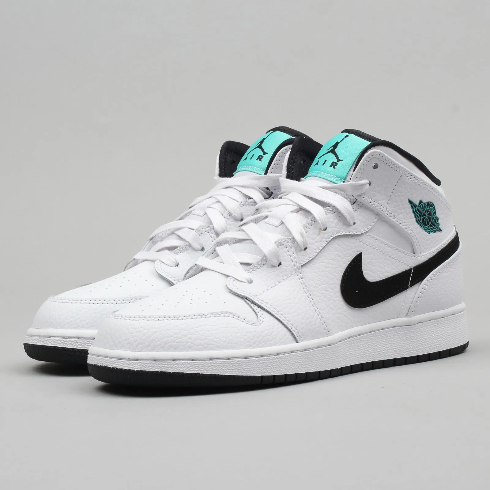 Jordan Air Jordan 1 Retro Mid ''Hyper Jade'' GS