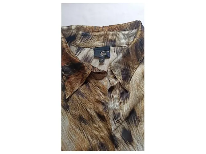 Just Cavalli Tops Castaño Beige 
