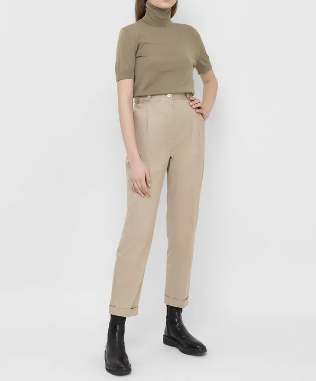 Kiton Beige pants