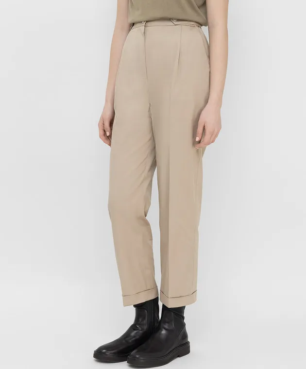 Kiton Beige pants