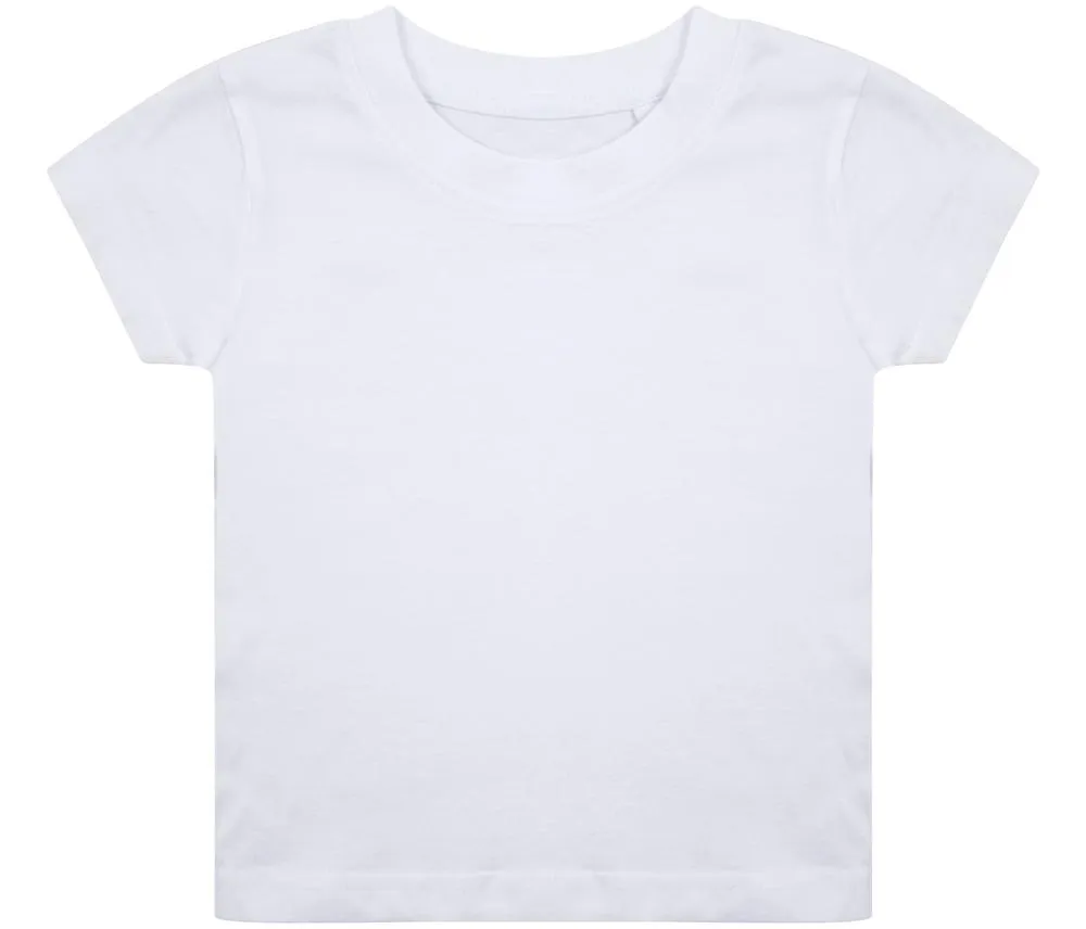LARKWOOD LW620  CAMISETA ECOLóGICA PARA BEBéS LW620  WHITE