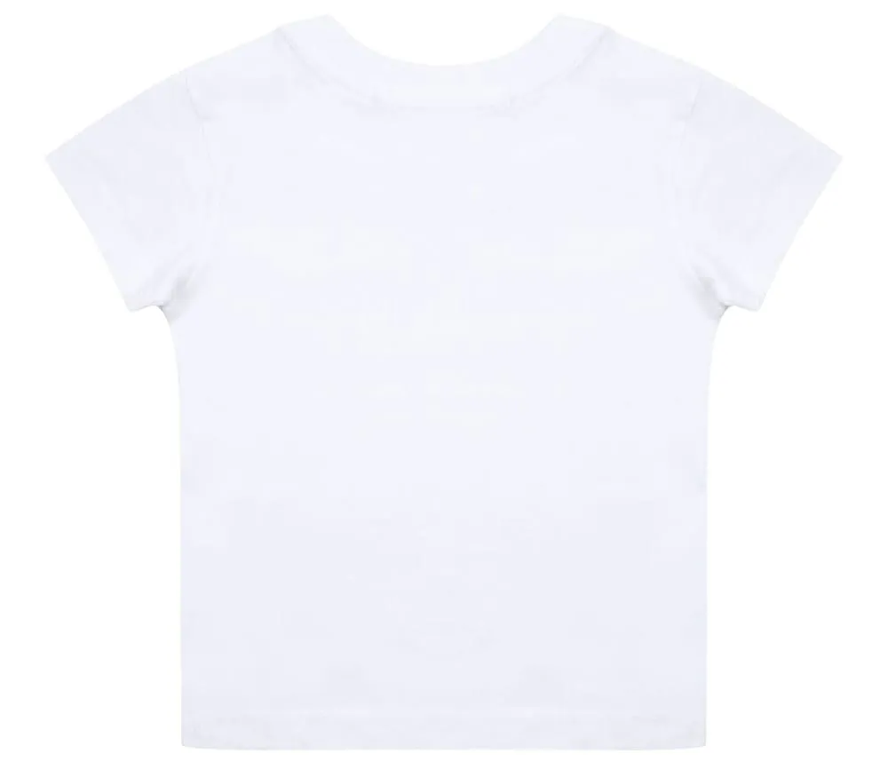 LARKWOOD LW620  CAMISETA ECOLóGICA PARA BEBéS LW620  WHITE