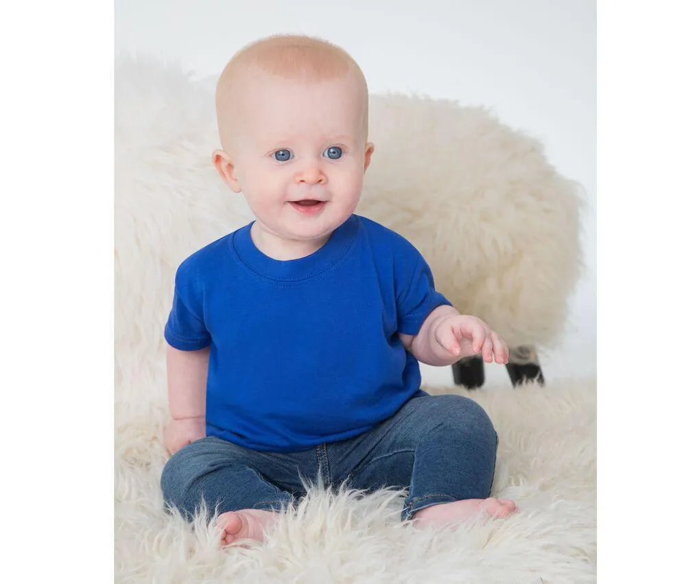 LARKWOOD LW620  CAMISETA ECOLóGICA PARA BEBéS LW620  WHITE