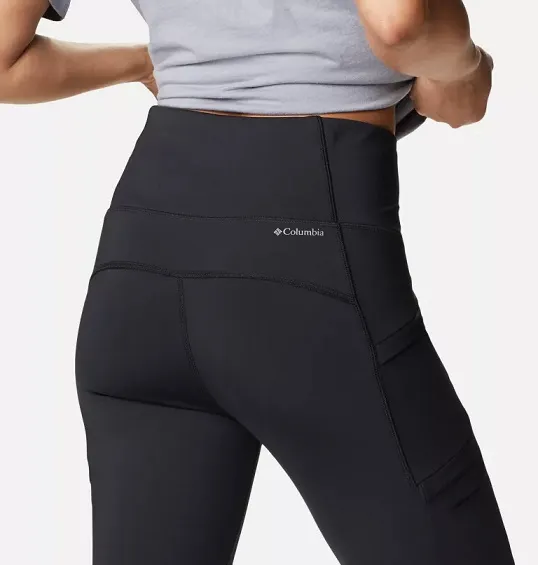 Legging Deportivo COLUMBIA Mujer Mallas Windgates™ II Black Ref. 1981561010 negro con bolsillo lateral