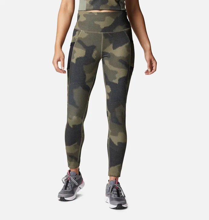 Legging Deportivo COLUMBIA Mujer Mallas Windgates™ II Stone Green Spotted Camo Ref. 1981561397 camuflaje con bolsillo lat