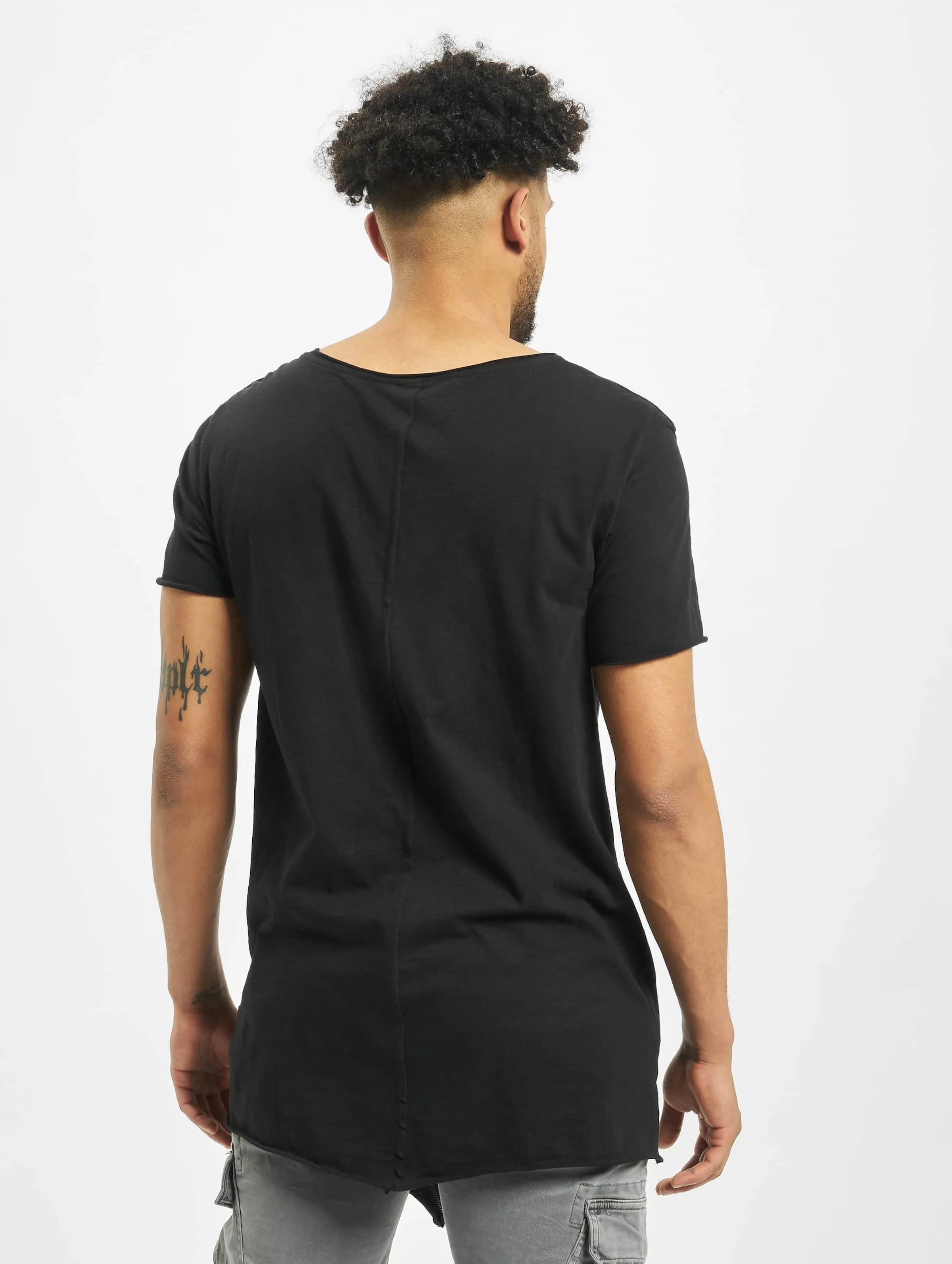 Long Open Edge Front Zip