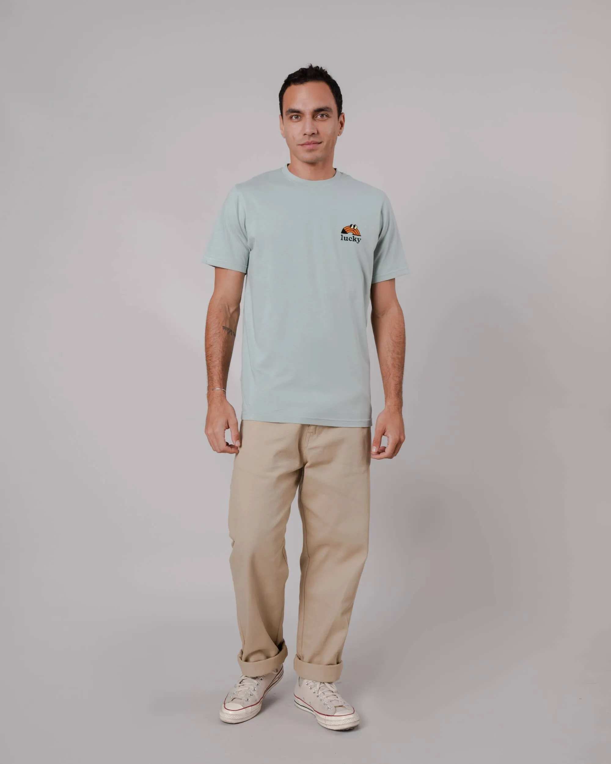 LUCKY TSHIRT PALE GREEN
