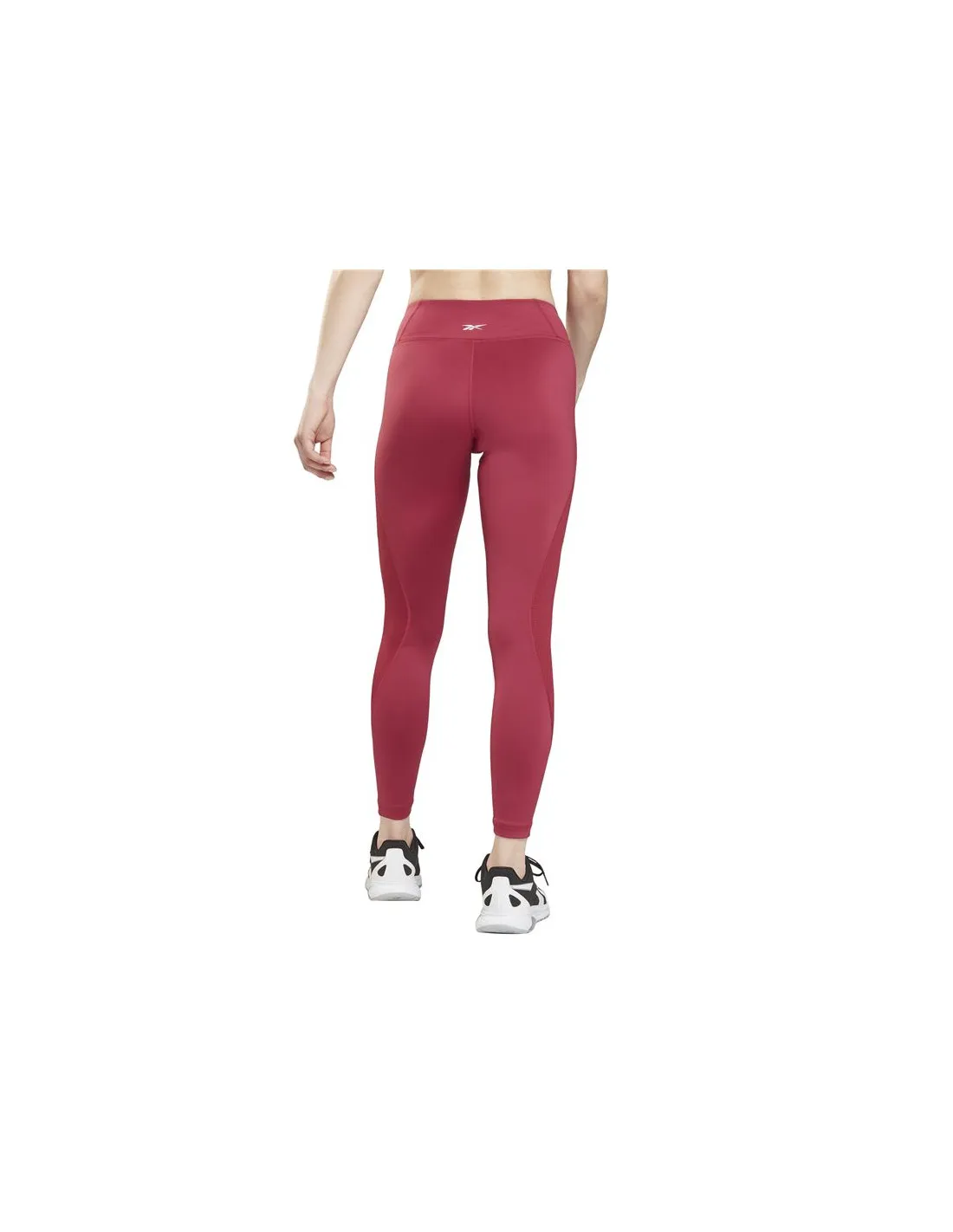 Mallas largas de training Reebok Workout Ready Mesh W Punch Berry
