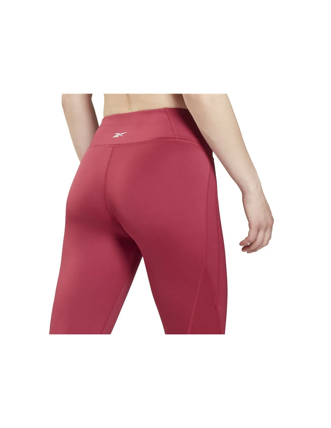 Mallas largas de training Reebok Workout Ready Mesh W Punch Berry