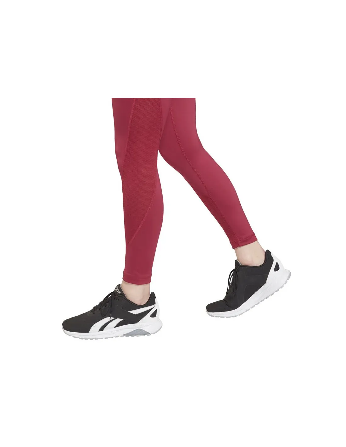 Mallas largas de training Reebok Workout Ready Mesh W Punch Berry