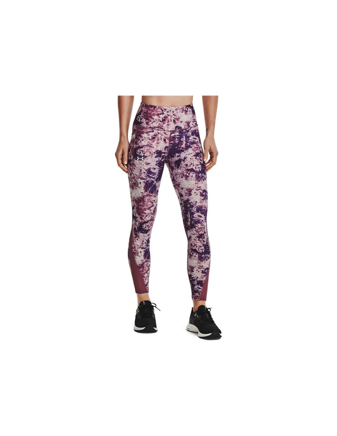 Mallas largas de training Under Armour HeatGear W Purple