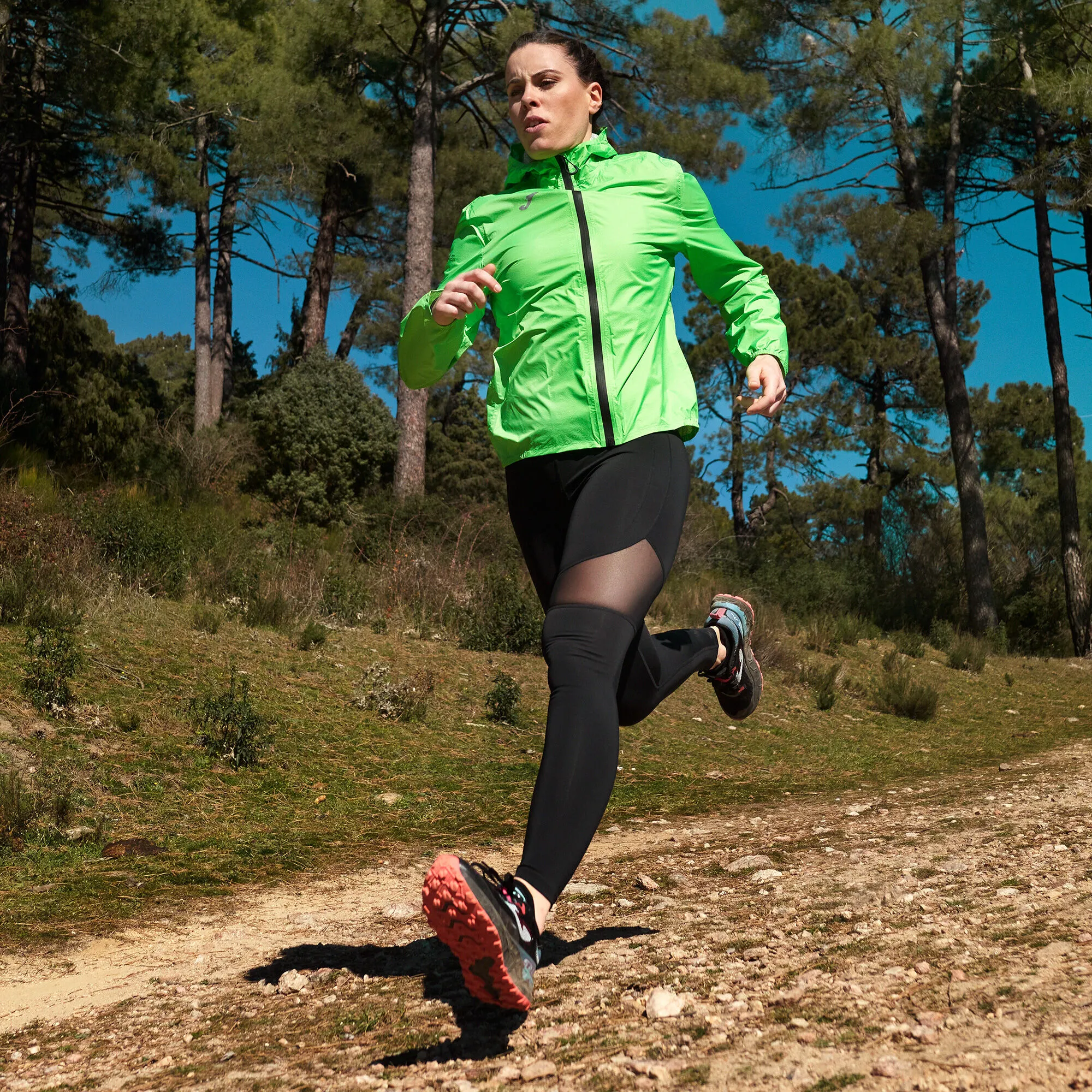 MALLAS LARGAS MUJER RTRAIL NATURE NEGRO