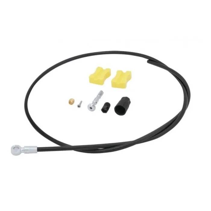 MANGUERA DE FRENO ZEE SMBH90SBS 1700MM NEGRO