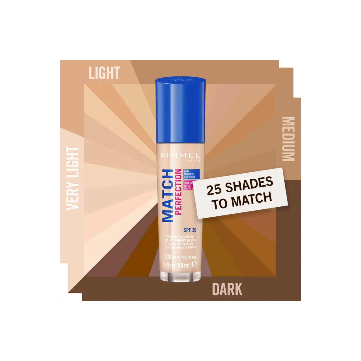 MATCH PERFECTION FOUNDATION  402 BRONZE  402 BRONZE