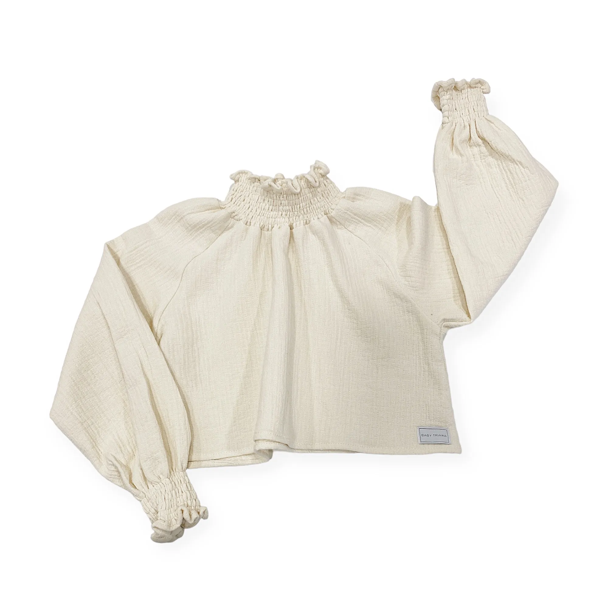 Mini Top Acolchado Beige