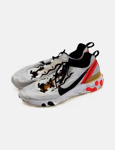 Nike Deportiva blanca combinada