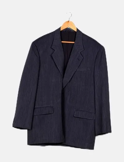 NoName Conjunto blazer y pantalón azul básico