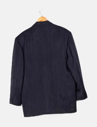 NoName Conjunto blazer y pantalón azul básico