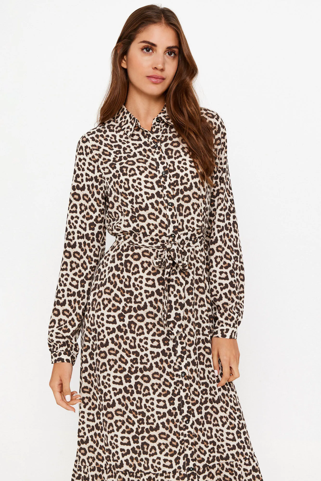 Only Vestido camisero corto