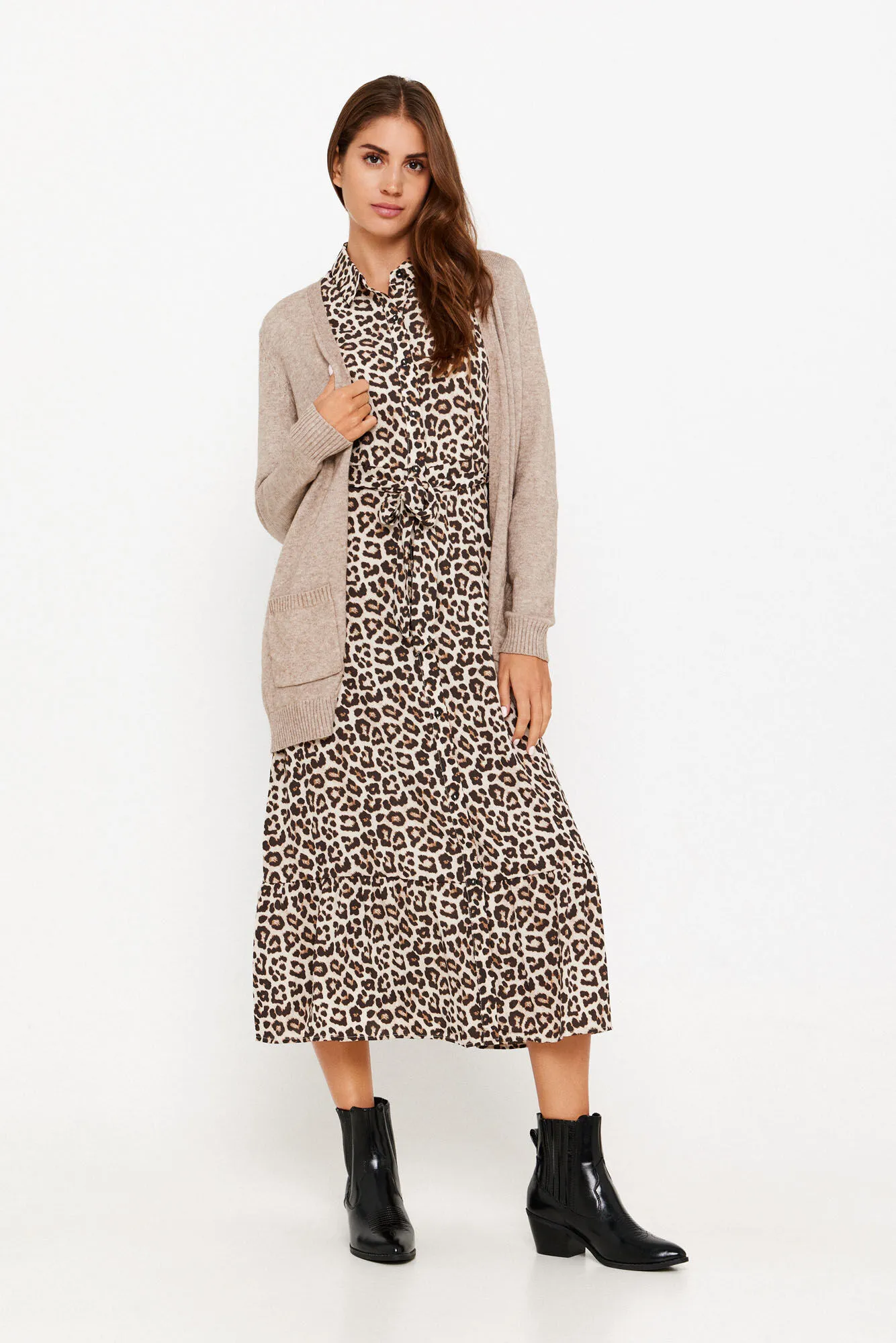 Only Vestido camisero corto