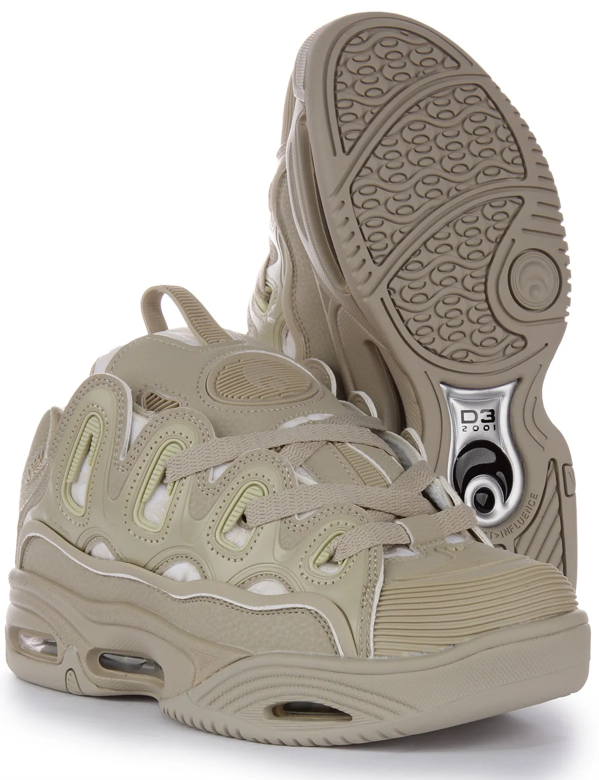 Osiris D3 2001 In Black Grey For Men
