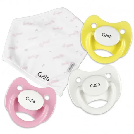 Pack Chupetes Personalizados y Secababitas Perrito