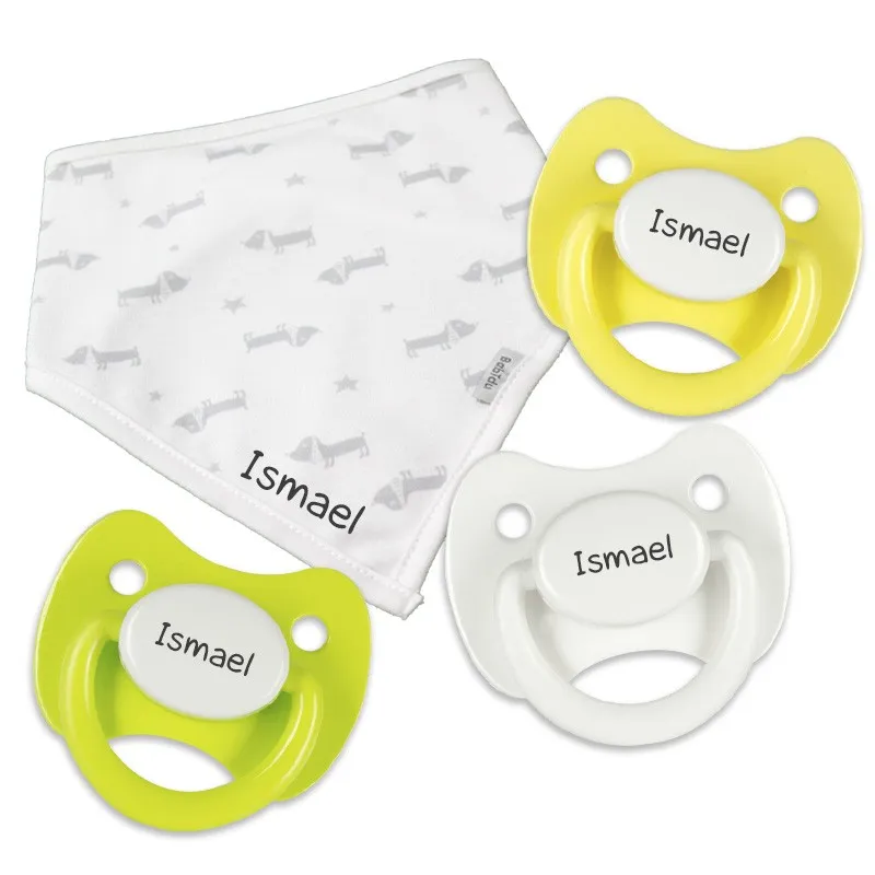 Pack Chupetes Personalizados y Secababitas Perrito