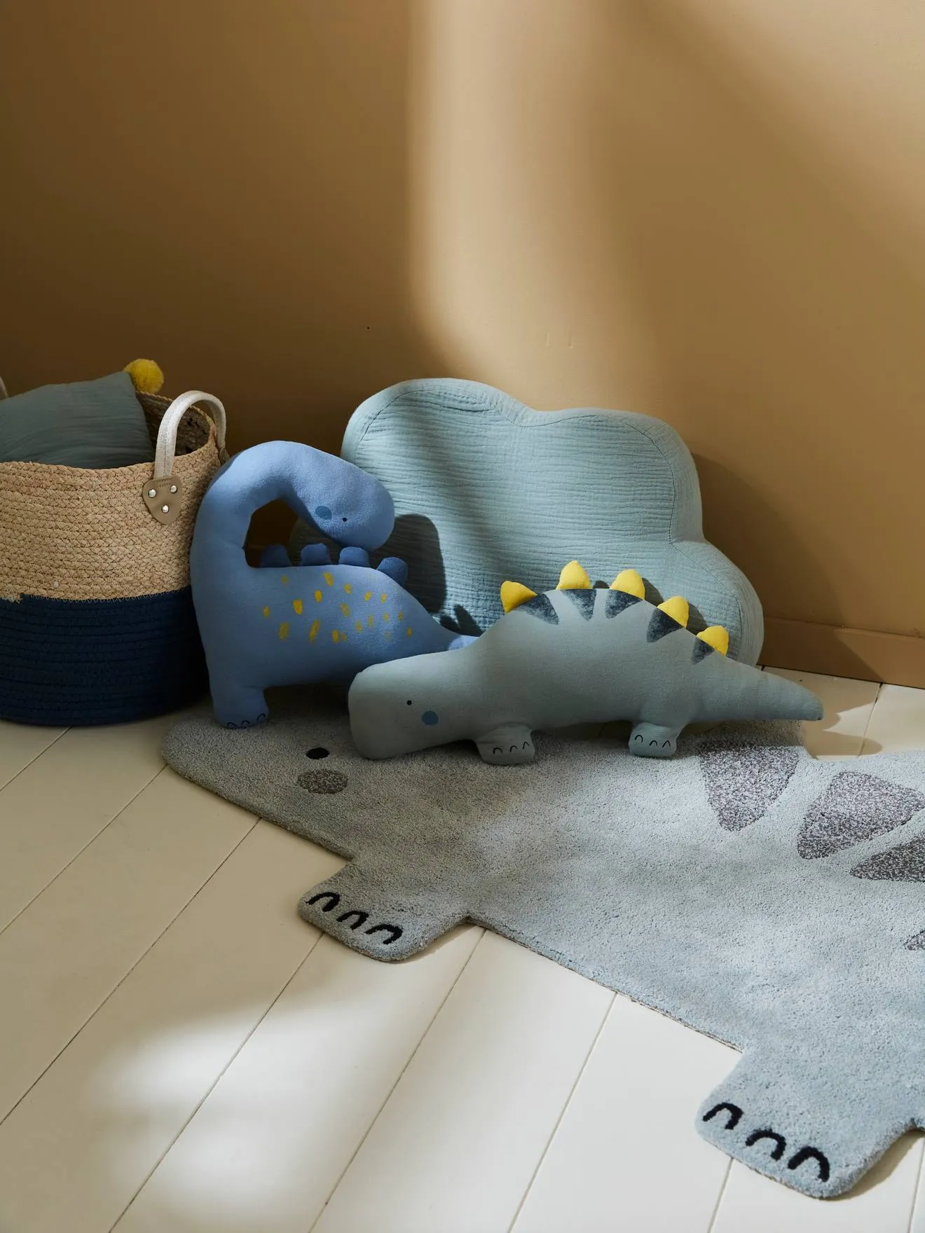 Pack de 2 cojines Pequeño Dinosaurio