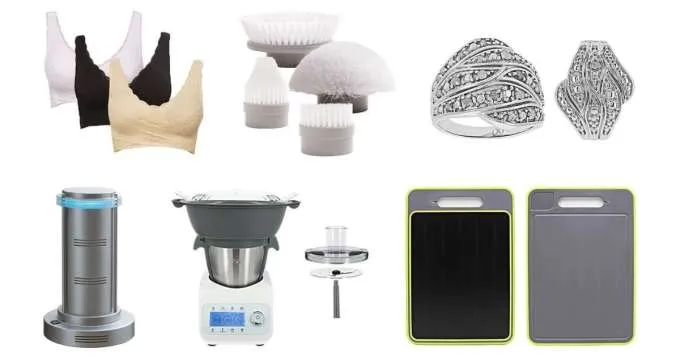 PACK DE 940 PRODUCTOS NUEVOS Y ENVASADOS DE BAZAR  EUROSHOPPING & M6 BOUTIQUE