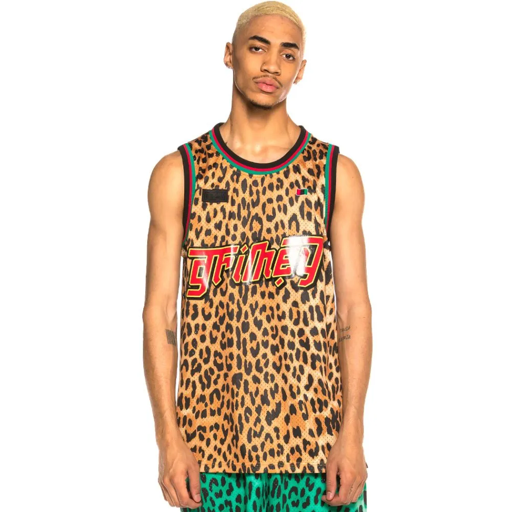 Pack Grimey Tank Top + Short Yanga Mesh SS20 Leopard