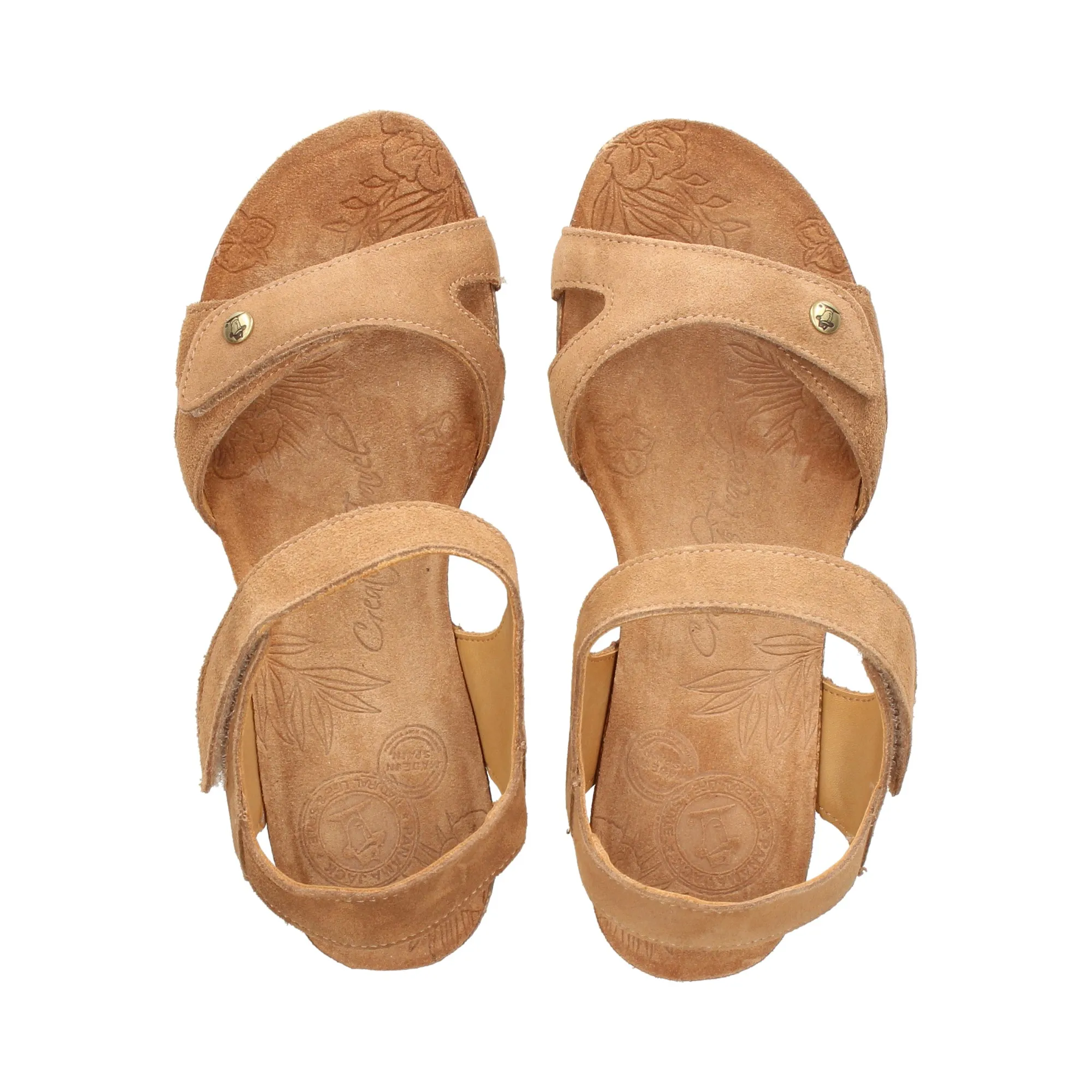 PANAMA JACK Sandalias cuña de Mujer B3 Cuero