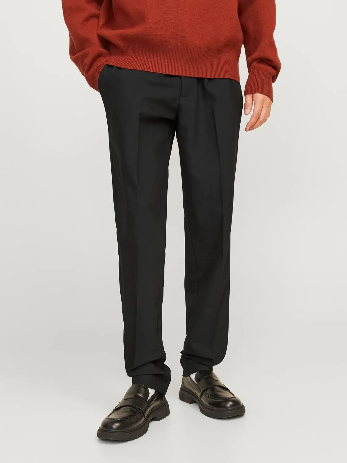 Pantalones chinos Corte tapered | Negro | Jack & Jones®