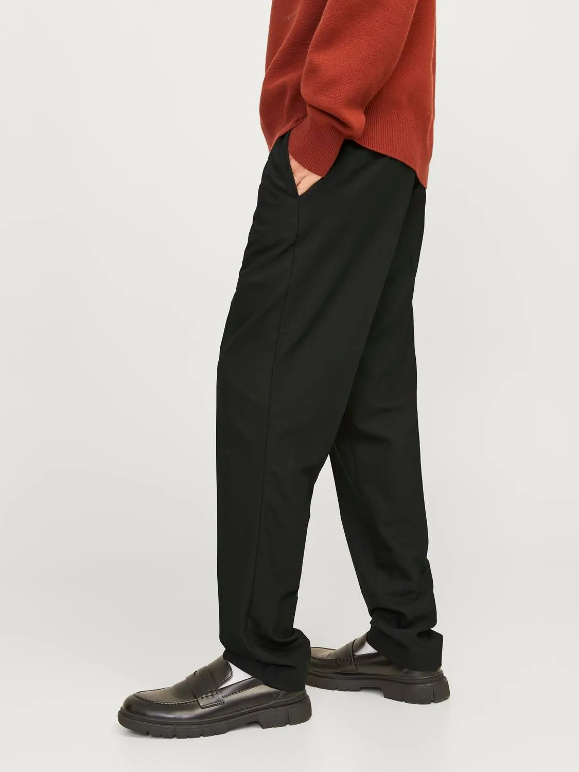 Pantalones chinos Corte tapered | Negro | Jack & Jones®