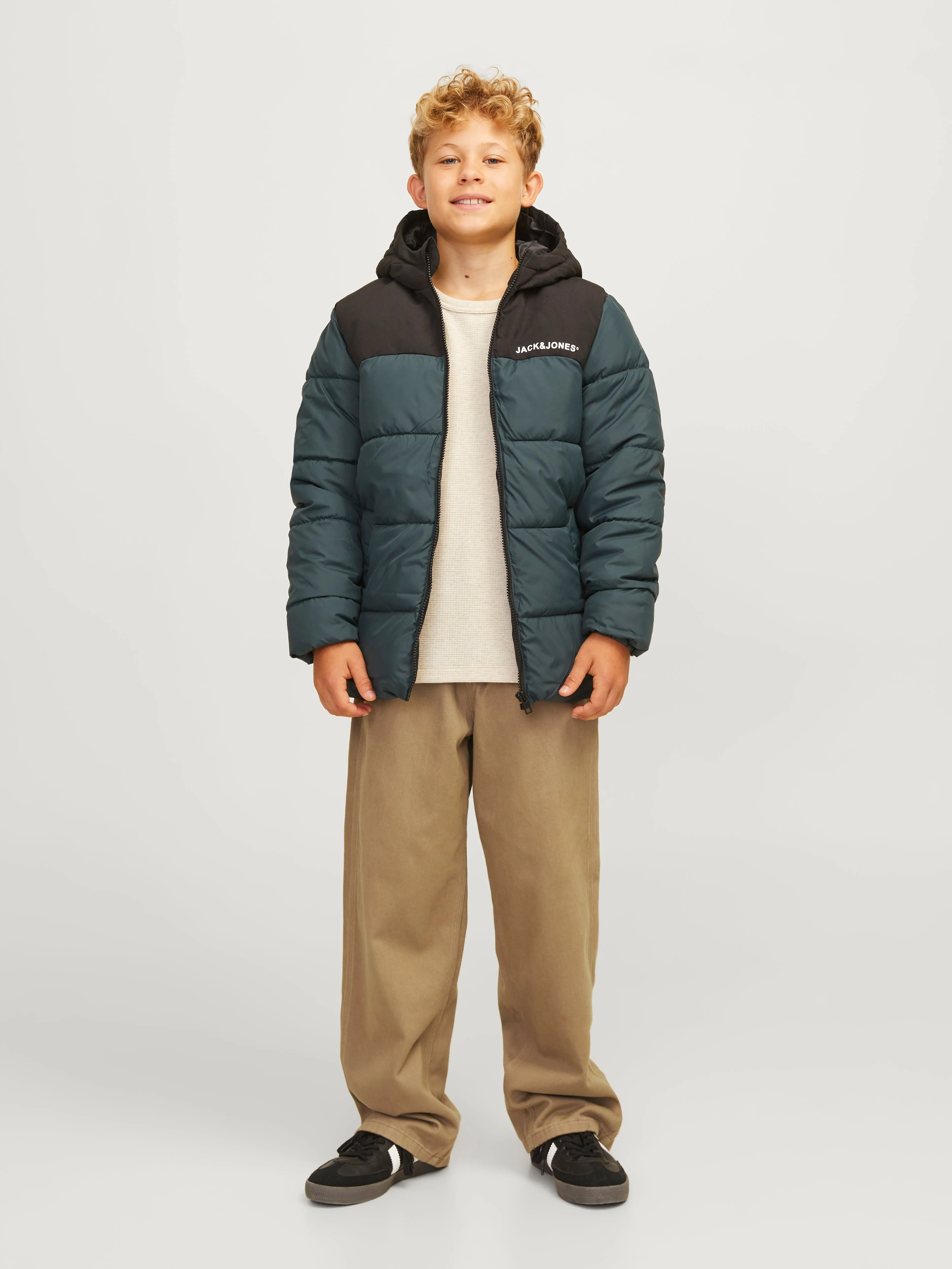 Pantalones worker Junior | Marrón claro | Jack & Jones®