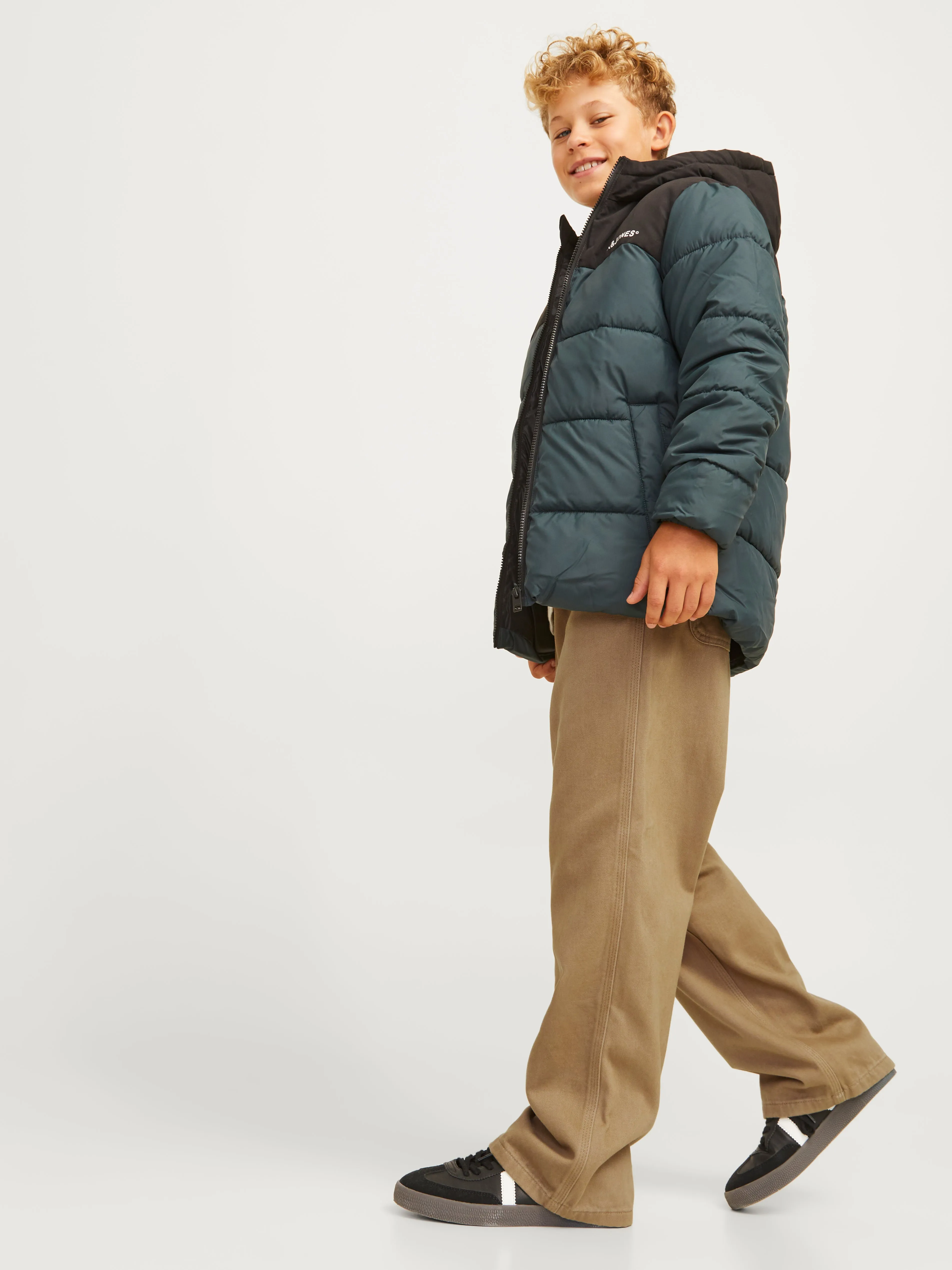 Pantalones worker Junior | Marrón claro | Jack & Jones®