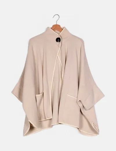 Parfois Capa beige paño