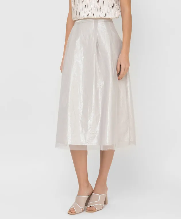 Peserico Light beige skirt