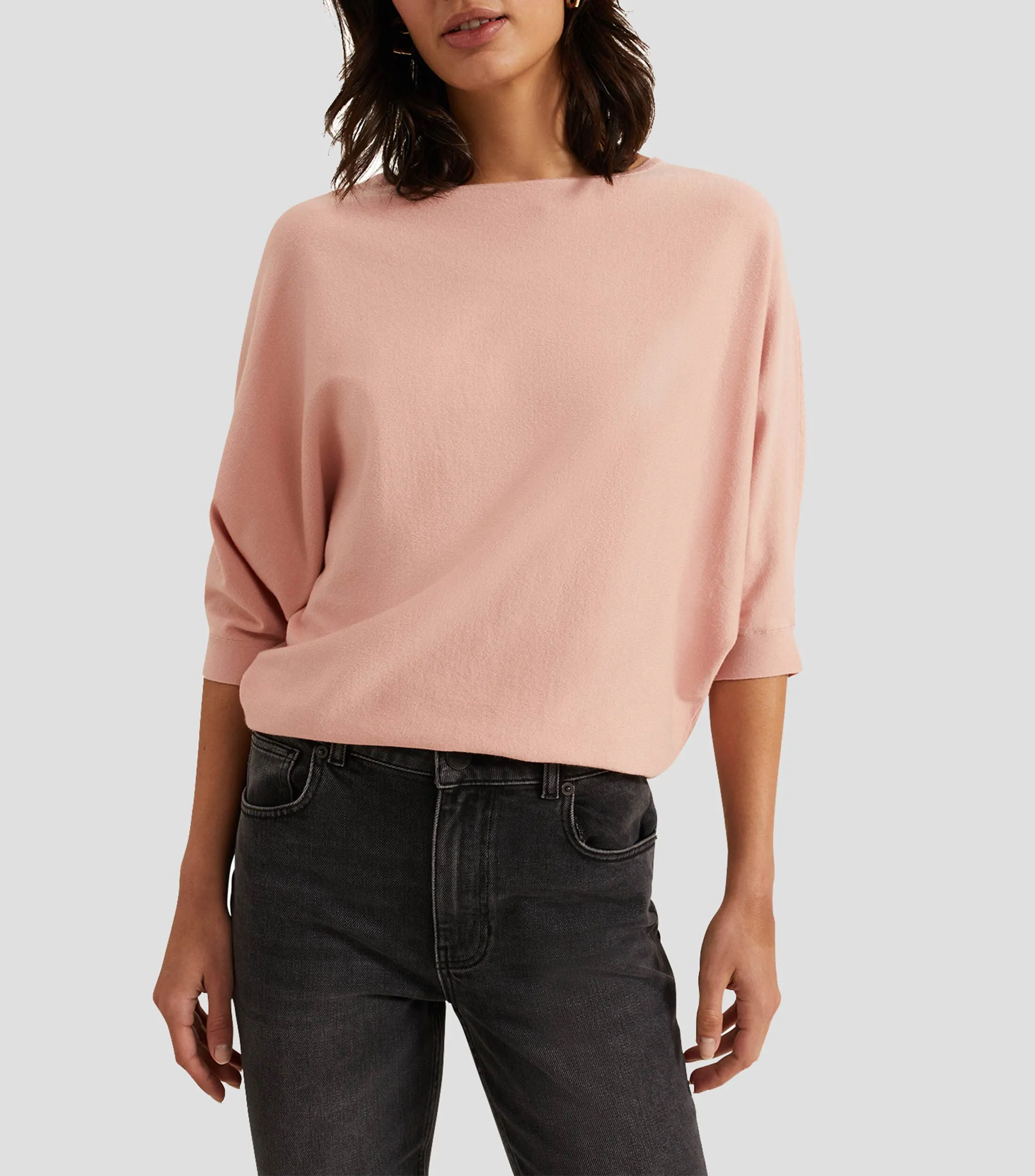 Phase Eight Suéter cuello en ovalado Mujer