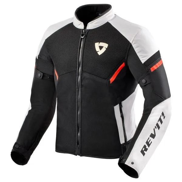 REV'IT GTR AIR 3 WHITE NEON RED 