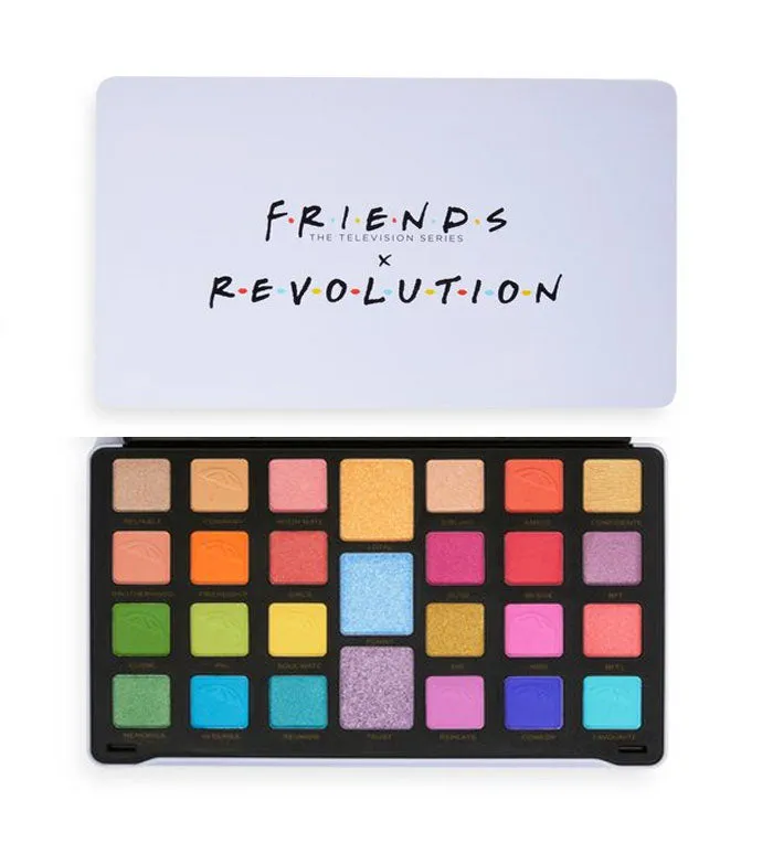 REVOLUTION  *FRIENDS X REVOLUTION*  PALETA DE SOMBRAS PERSONALIZABLE LIMITLESS