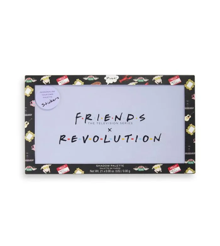 REVOLUTION  *FRIENDS X REVOLUTION*  PALETA DE SOMBRAS PERSONALIZABLE LIMITLESS
