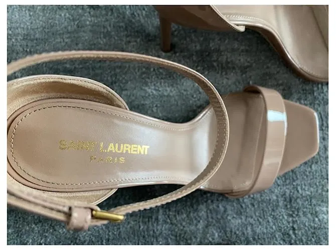 Saint Laurent ámbar Beige 