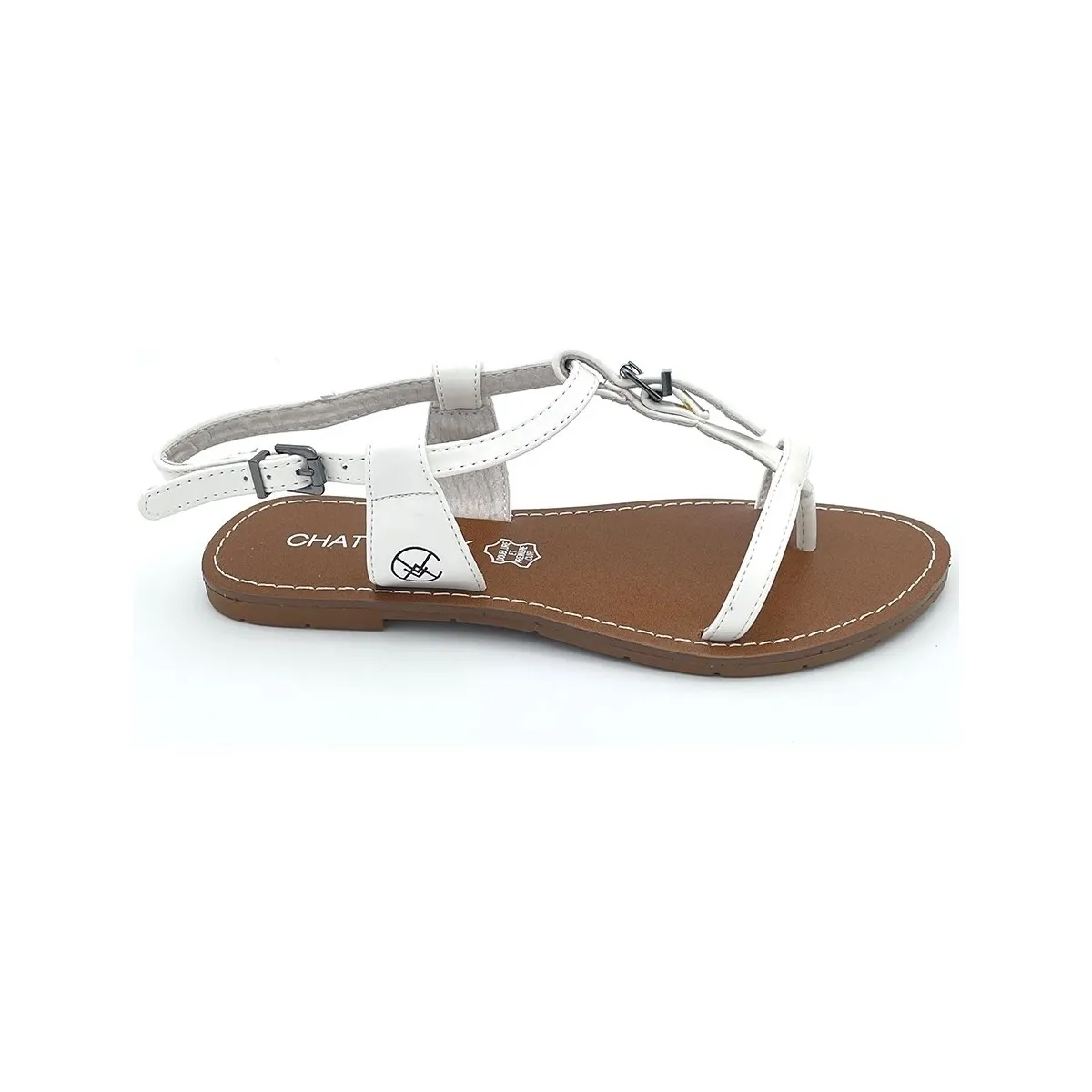 SANDALE 9ZHOE BLANC