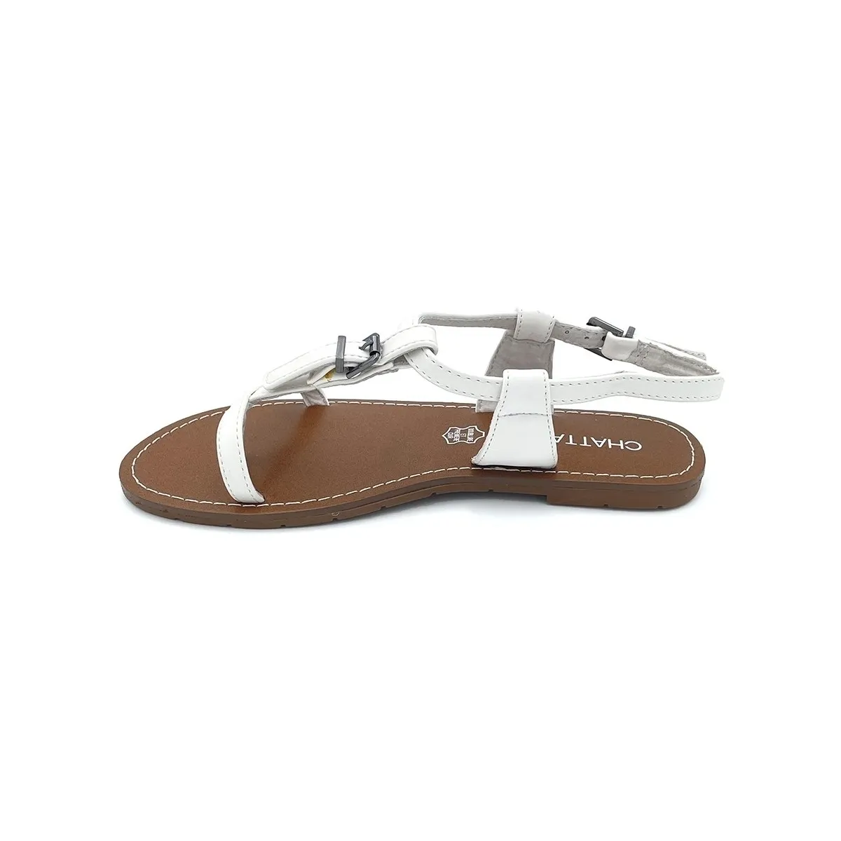 SANDALE 9ZHOE BLANC