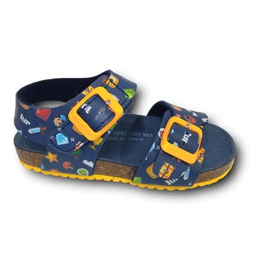 SANDALIA GARVALIN 222662A MARINO CORDONETS