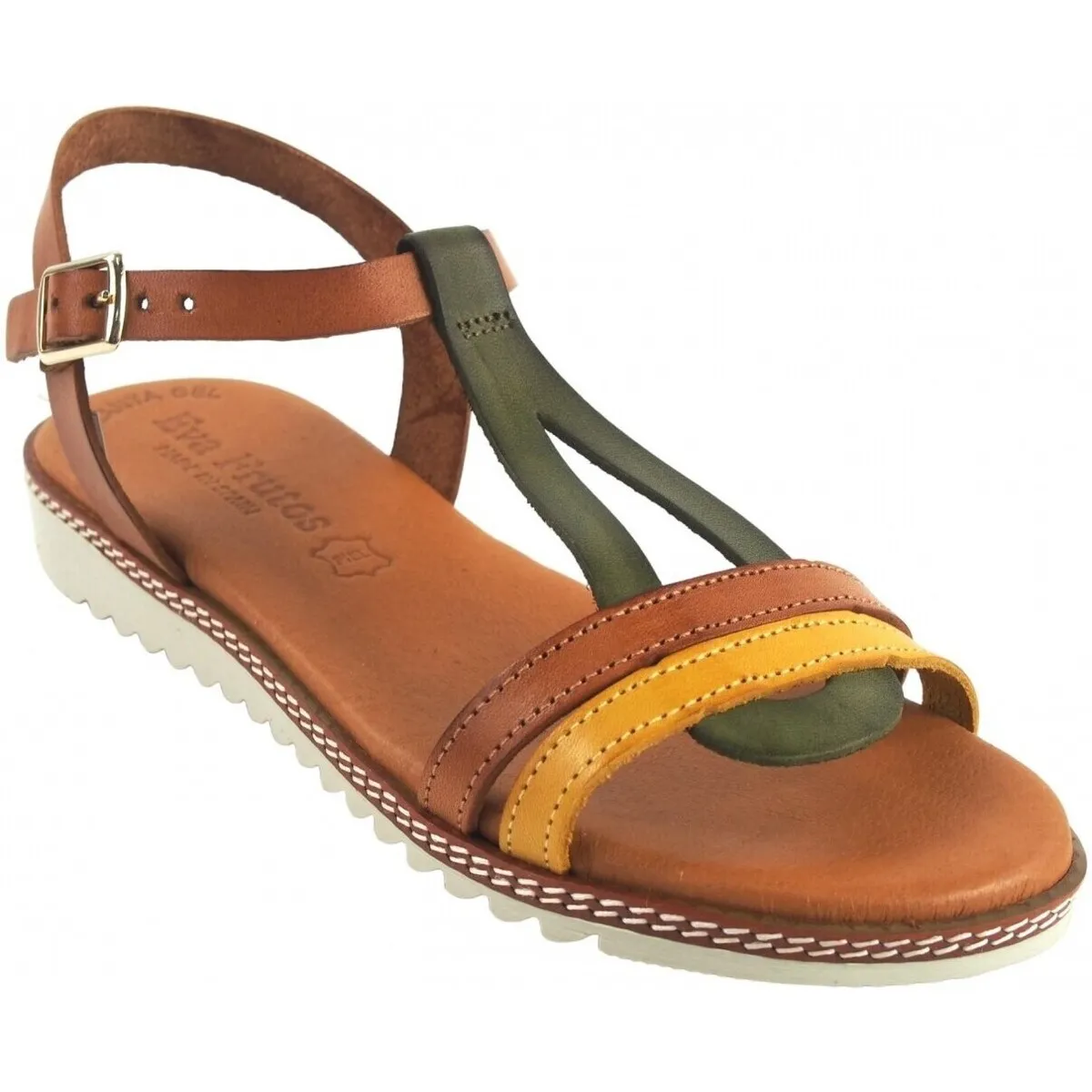 Sandalia señora  2282 mostaza