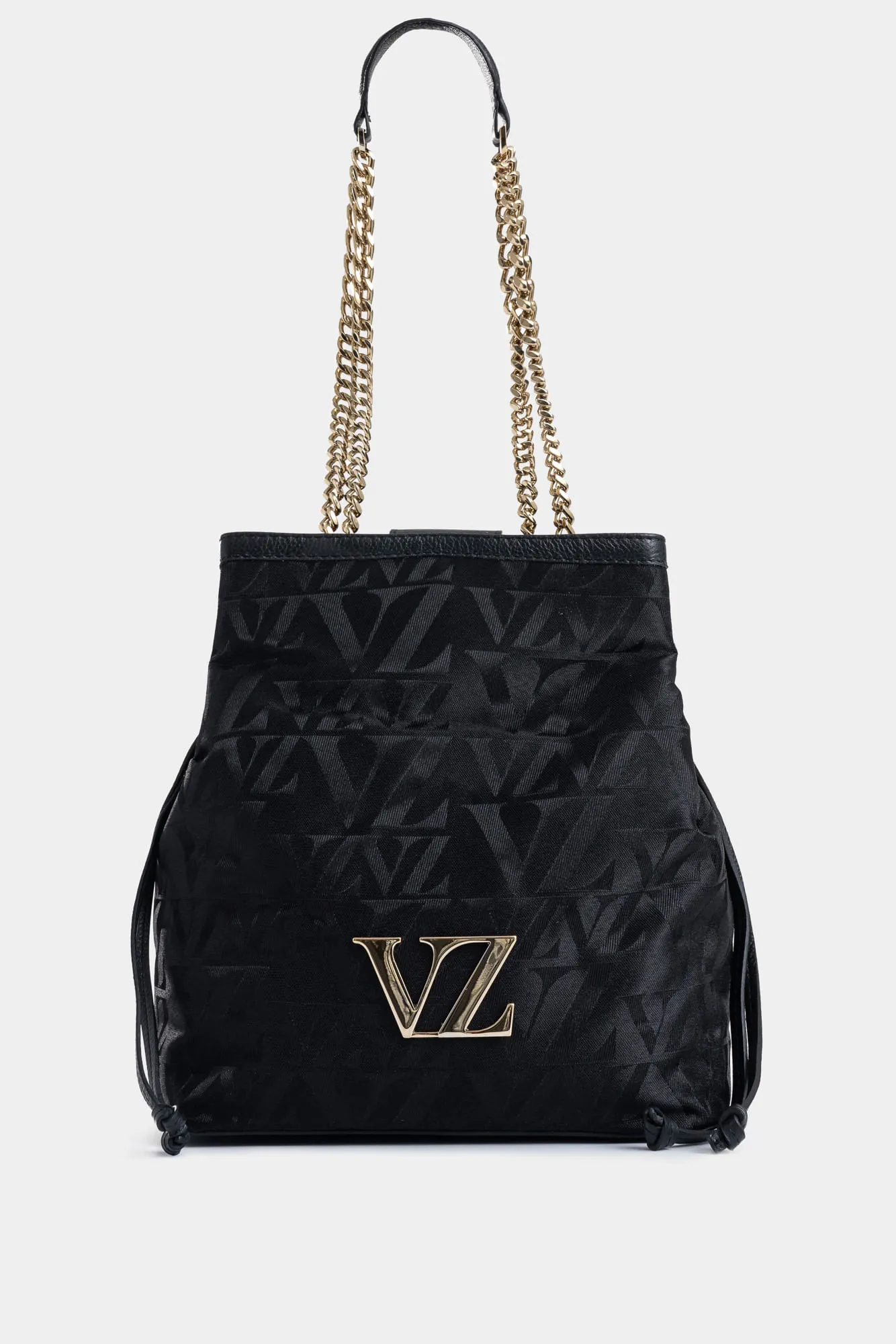 Shopping sakai de cuero y lona para mujer monogram