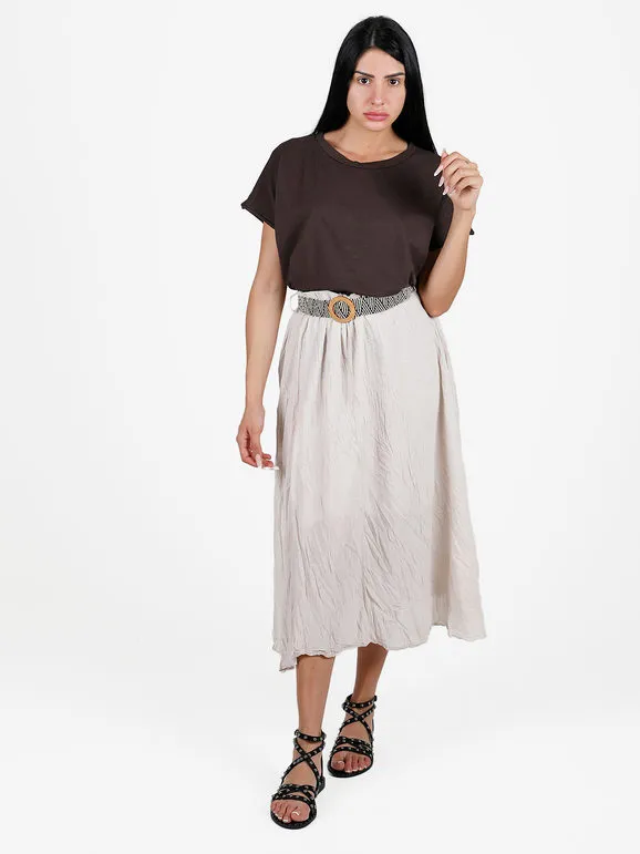 Solada Camiseta oversize de algodón para mujer