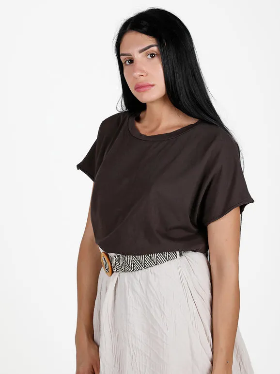 Solada Camiseta oversize de algodón para mujer